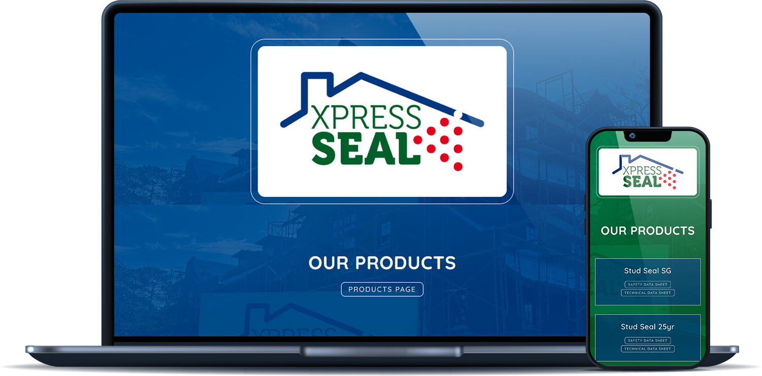 Xpress Seal desktop and mobile sites